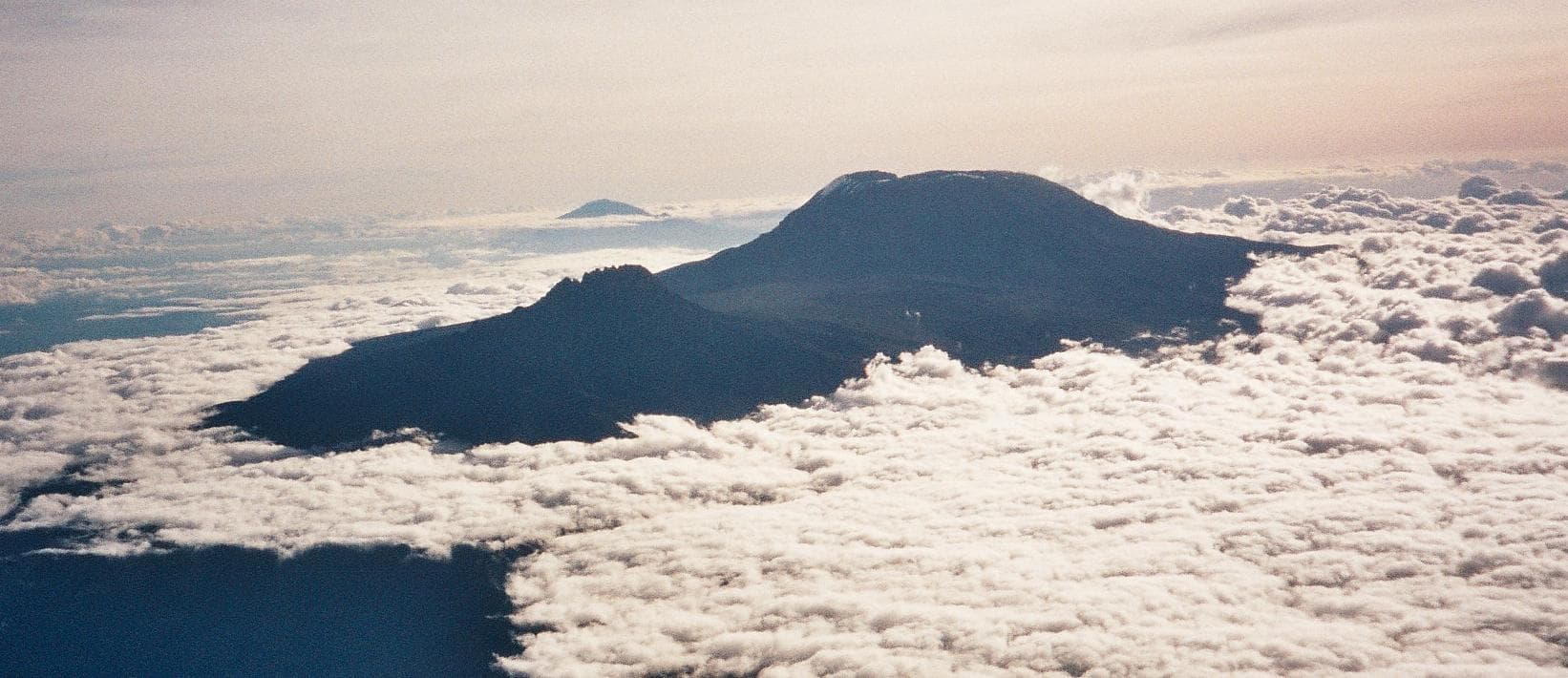 Kilimanjaro above the cloud layer