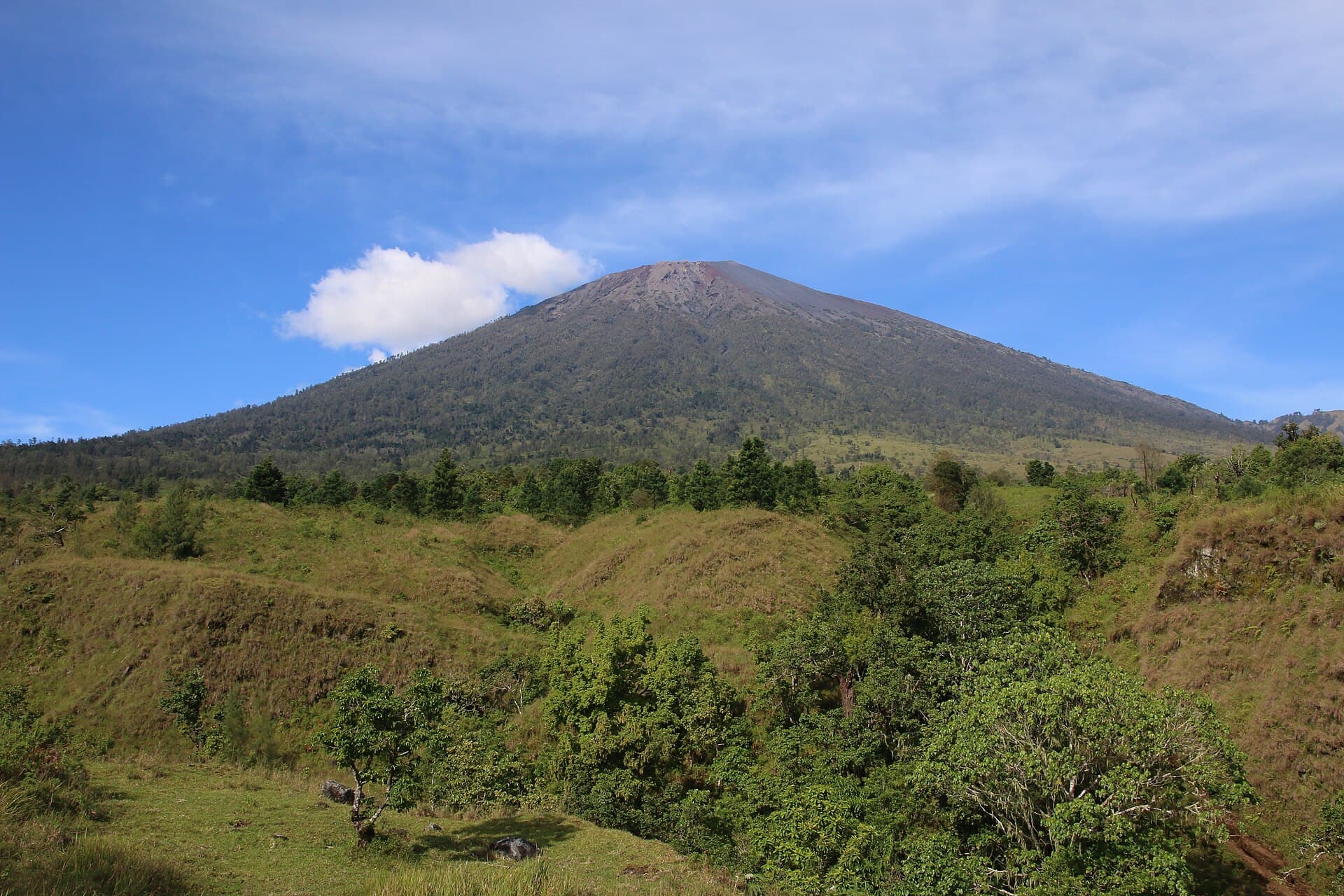 Gunung Rinjani from the Sembalun route