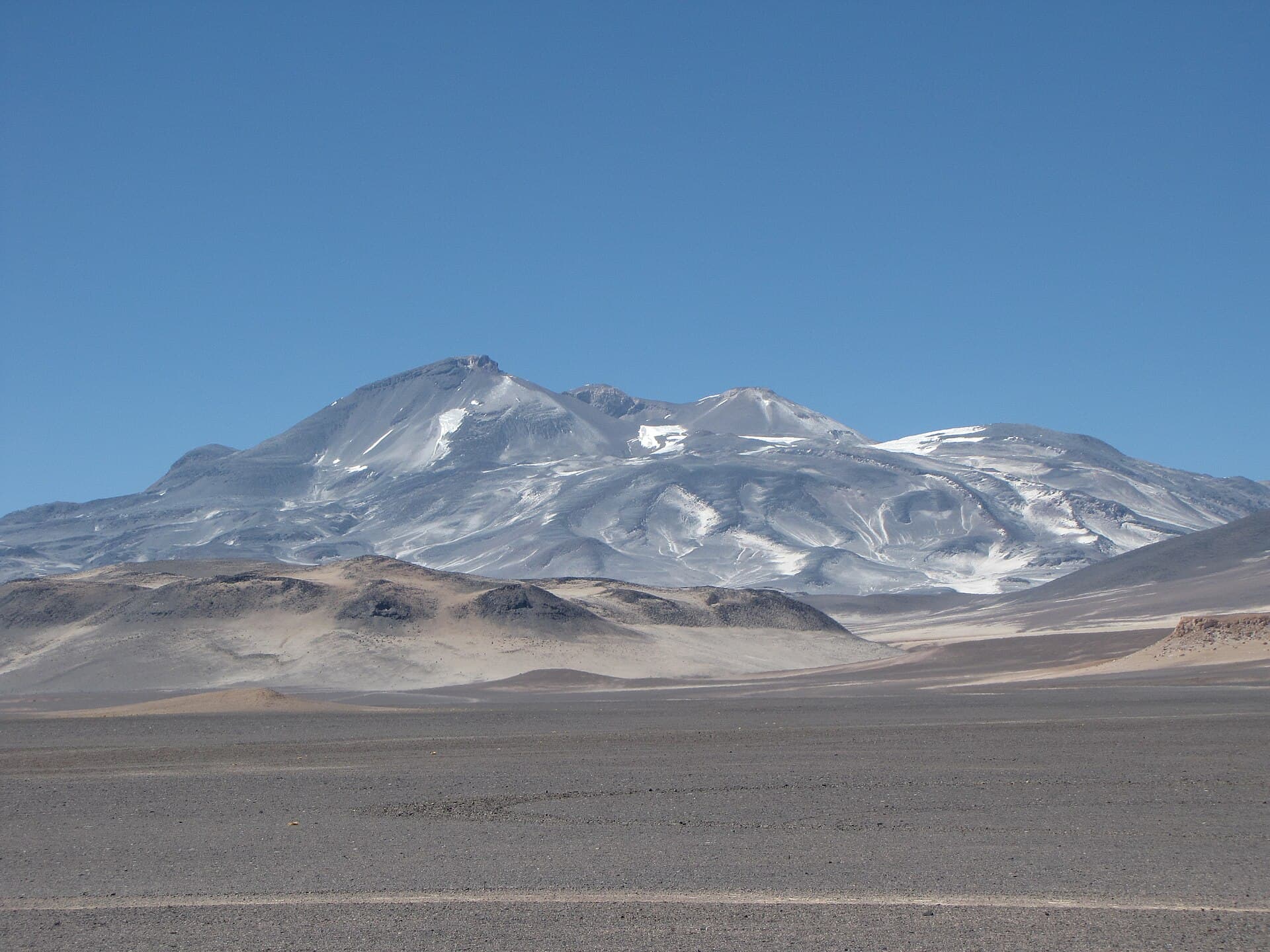 The Ojos del Salado massif, Atacama