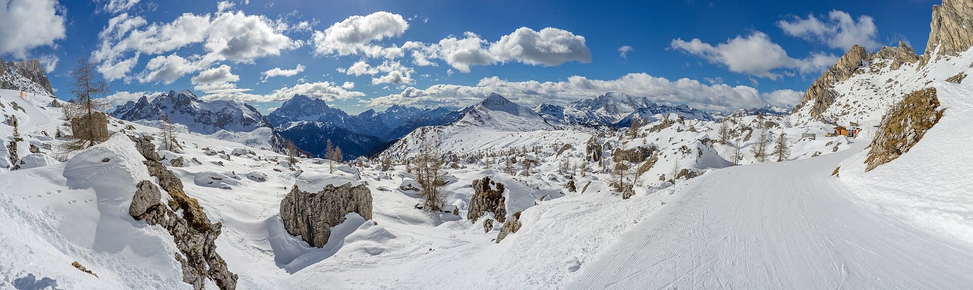 El Civetta, el Monte Pore y la Marmolada