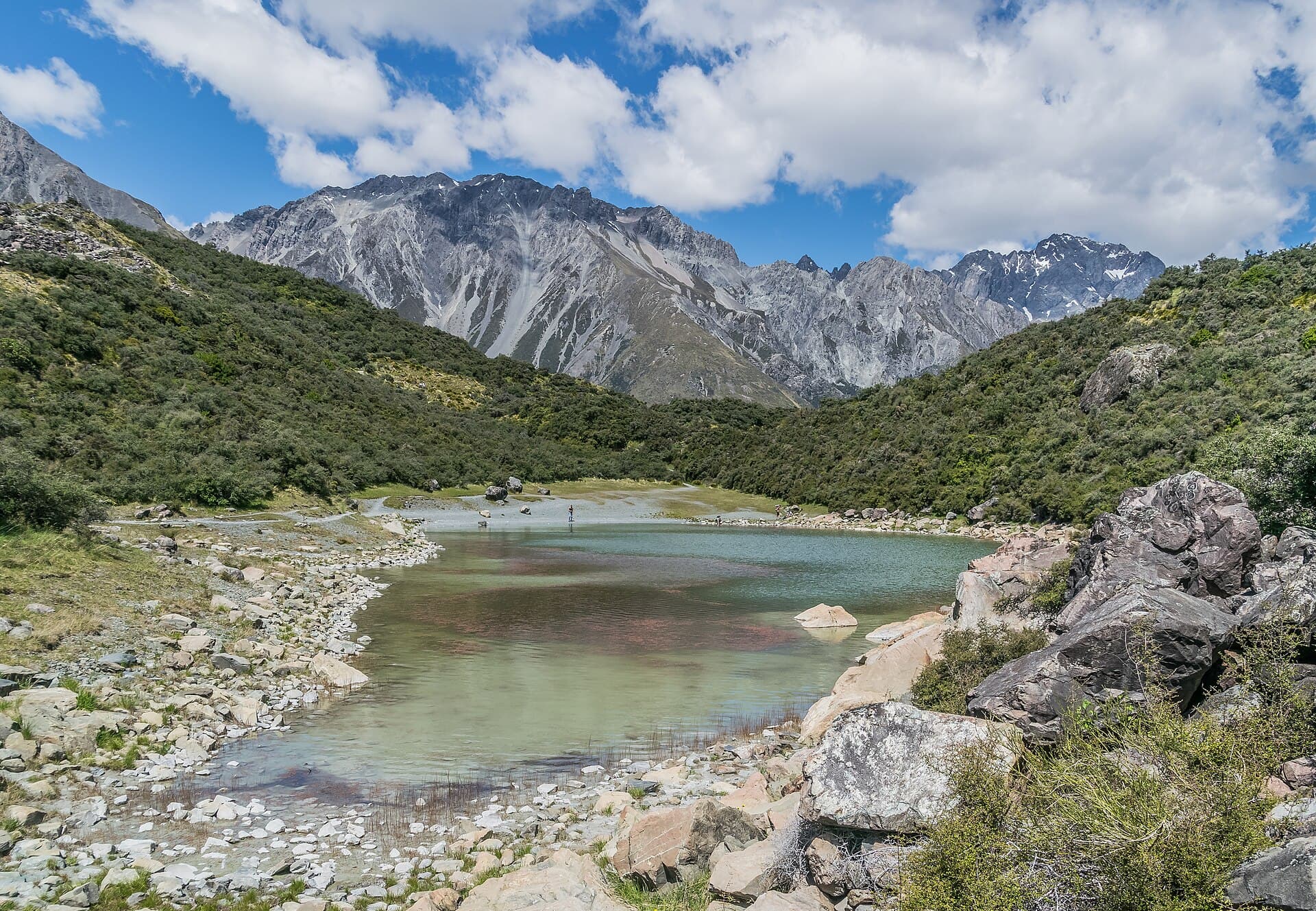 Blue Lake, Parque Nacional Aoraki / Mount Cook
