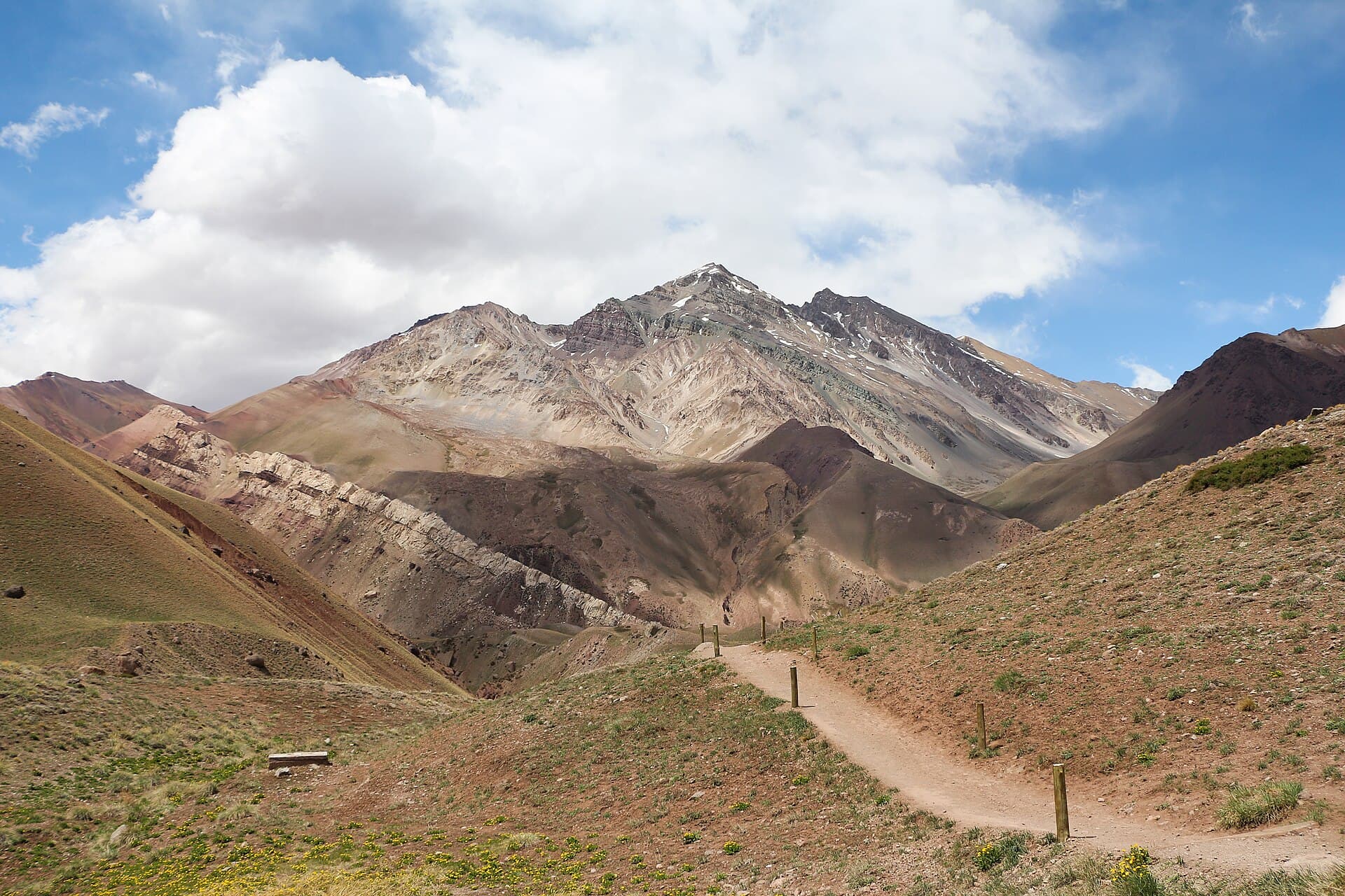 The entrance to Aconcagua Provincial Park