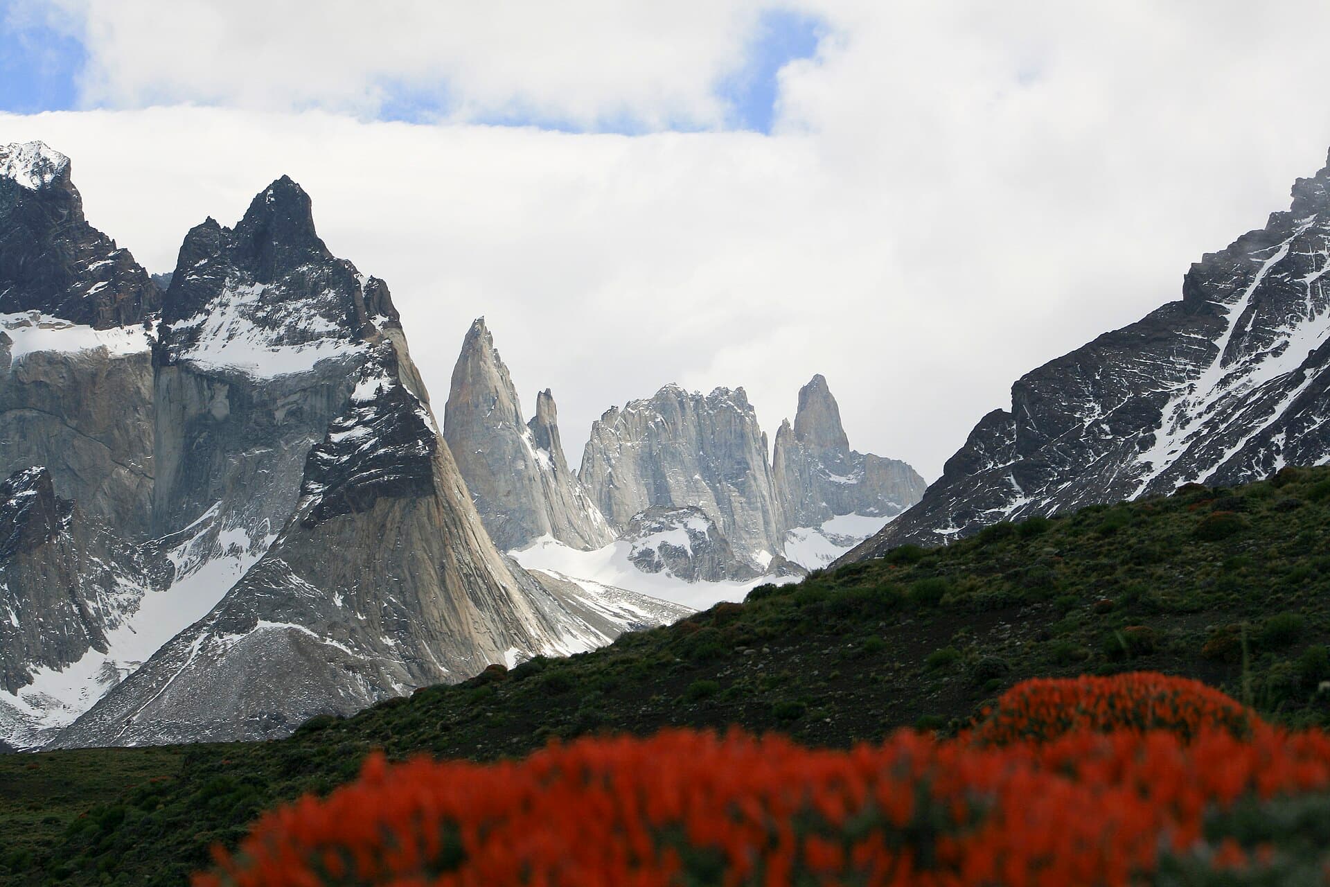 Los Cuernos y las Torres del Paine juntos