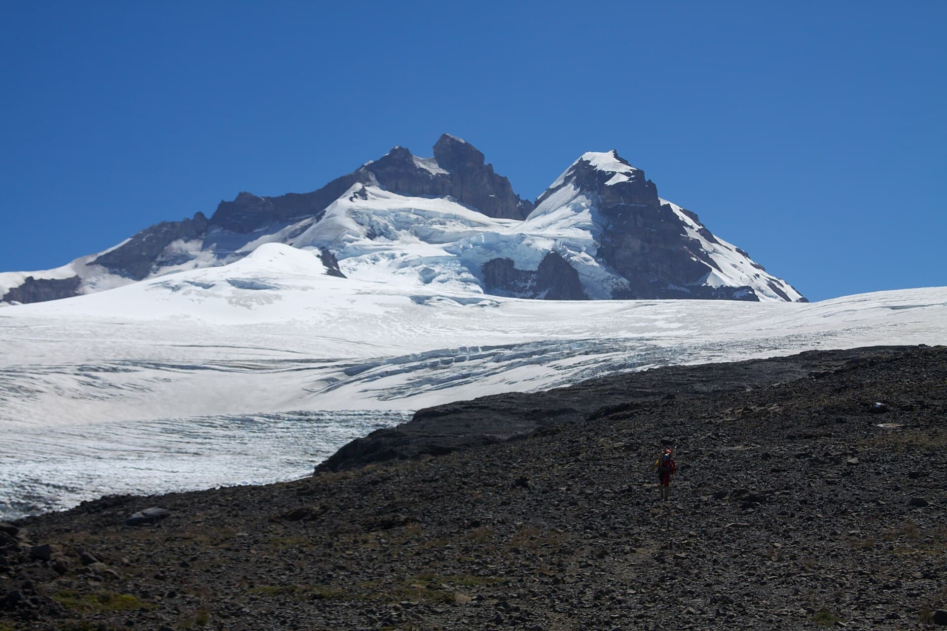 Caminata de aproximacion al cerro Tronador