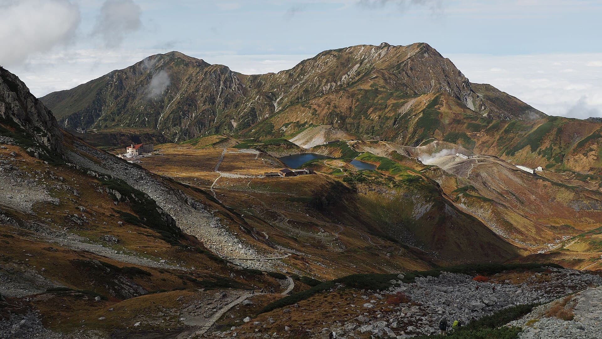 La cuenca de Murodo, en el Tateyama