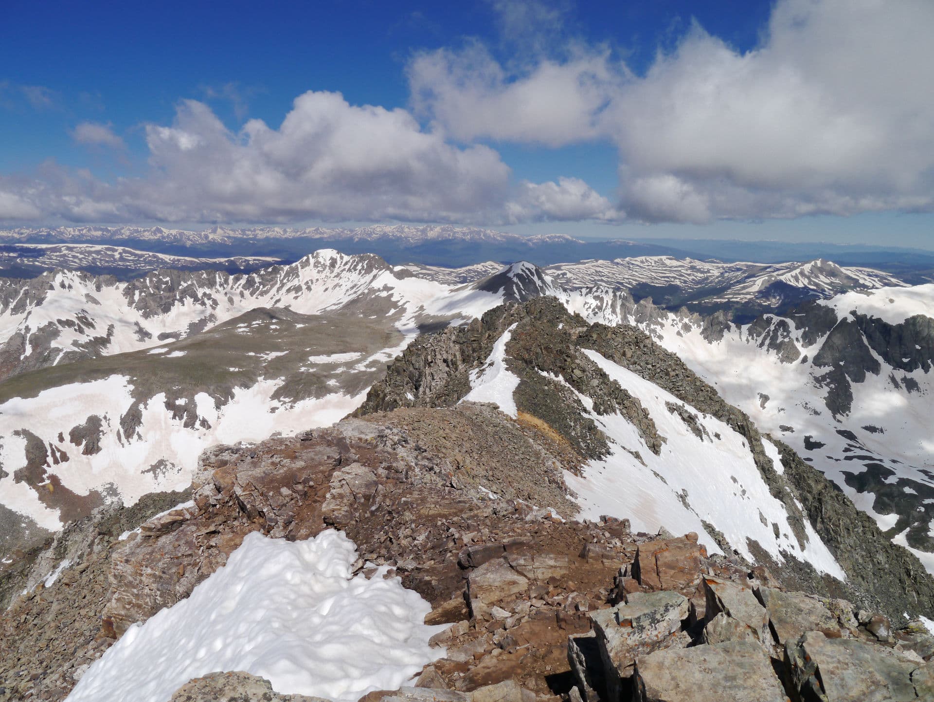 Quandary Peak, cordon Tenmile