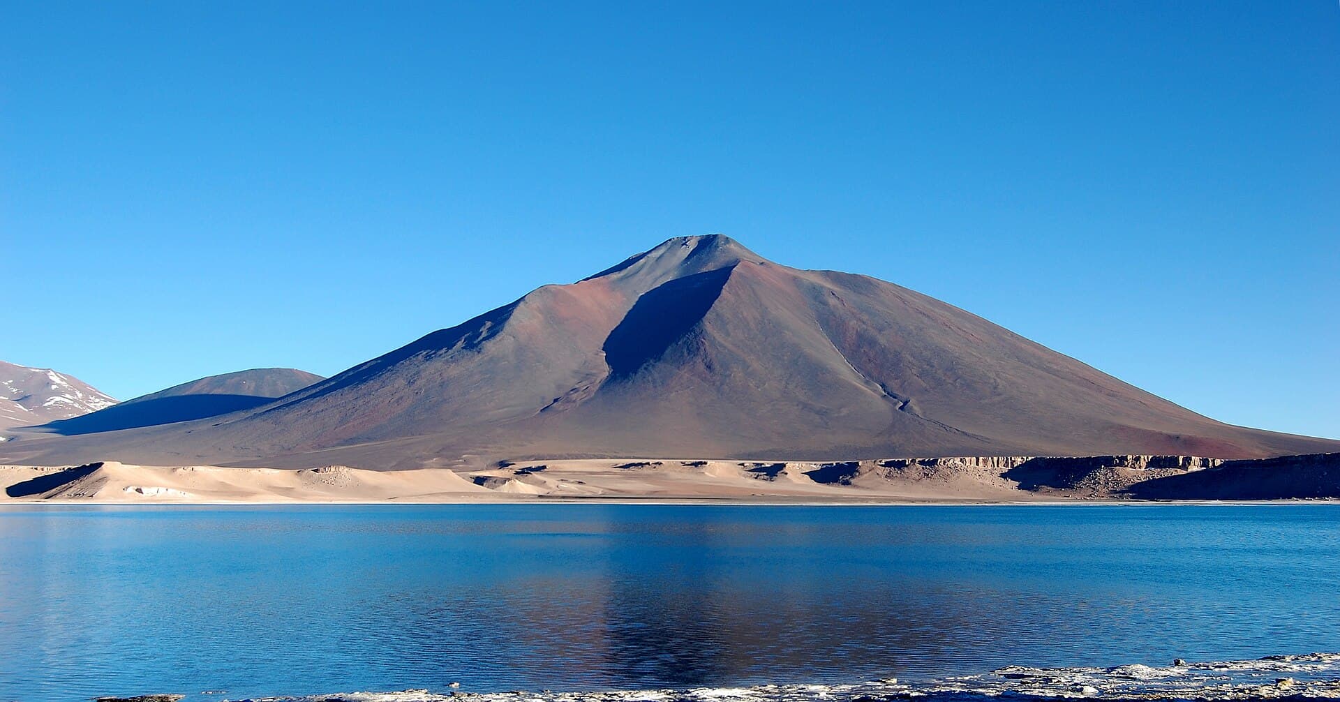 Laguna Verde and its volcano, Atacama